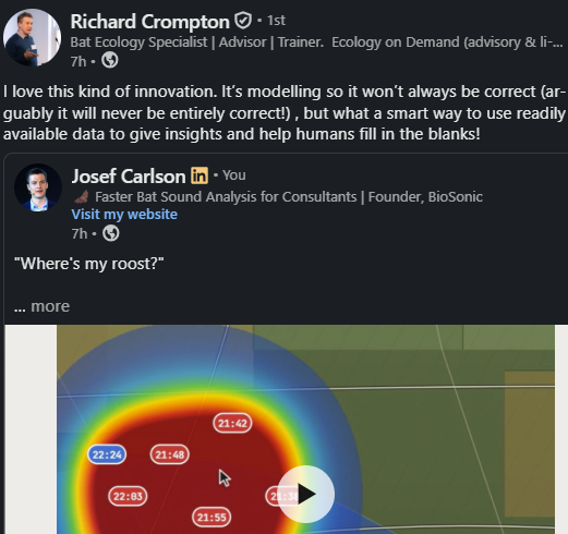 Richard Crompton LinkedIn post